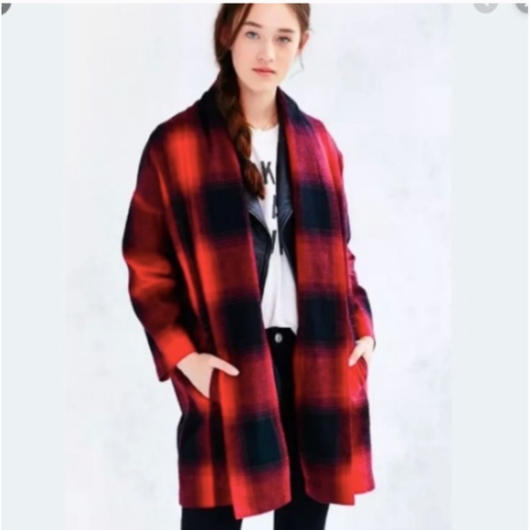 BDG Jackets & Blazers - BDG Buffalo Plaid Parka Size M/L
